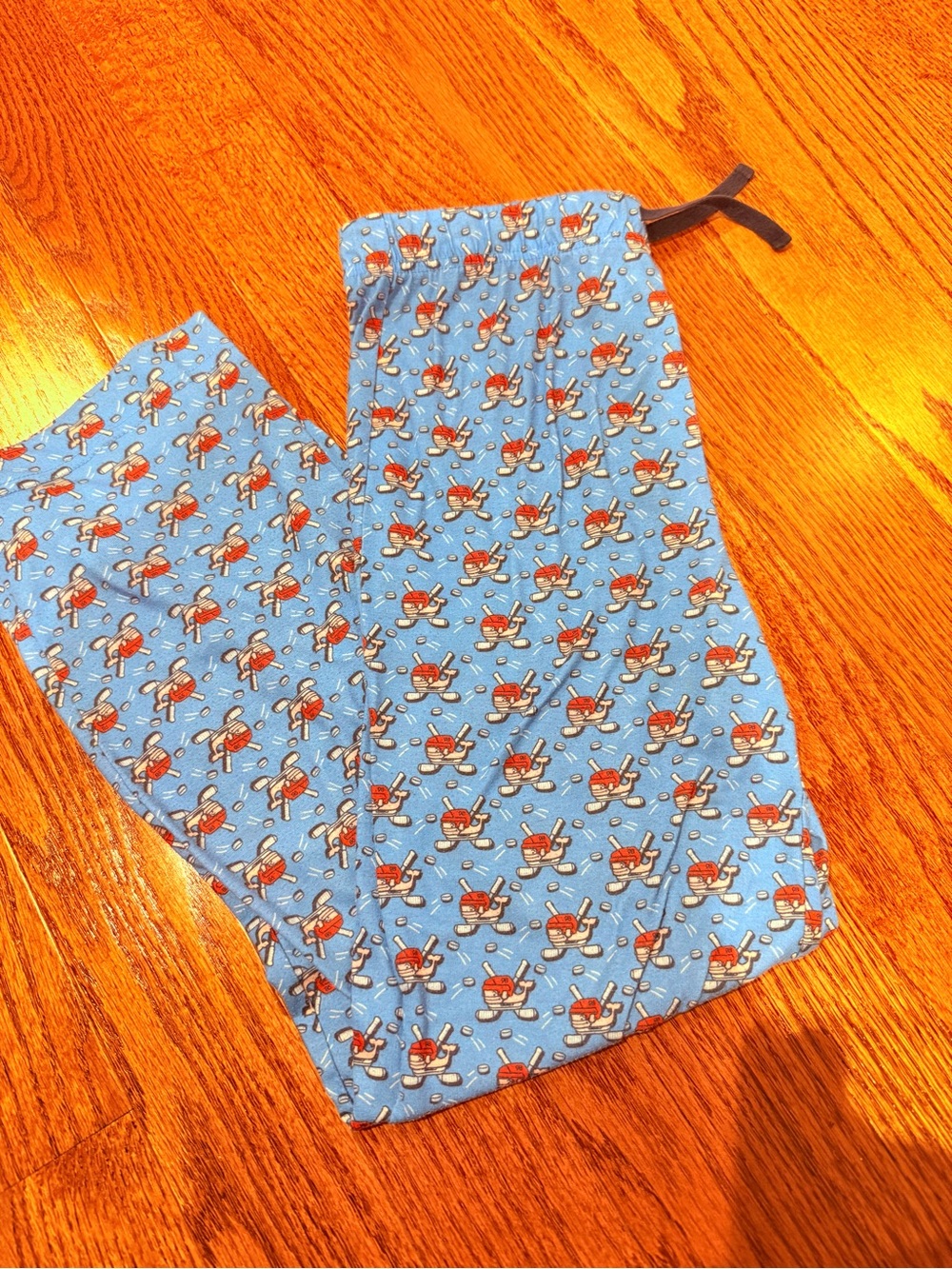 Vineyard Vines - Blue hockey drawstring hockey pajamas